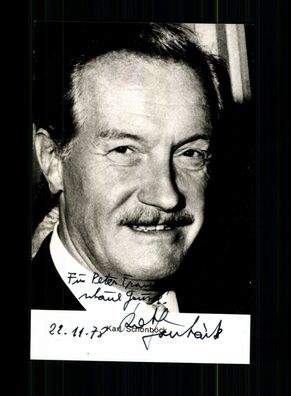Karl Schönböck Rüdel Autogrammkarte Original Signiert + F 6662