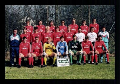 Bayern München Mannschaftsfoto 1990-91