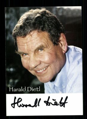 Harald Dietl Autogrammkarte Original Signiert + F 7514