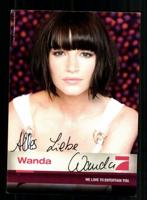Wanda PRO 7 Autogrammkarte Original Signiert + F 7690