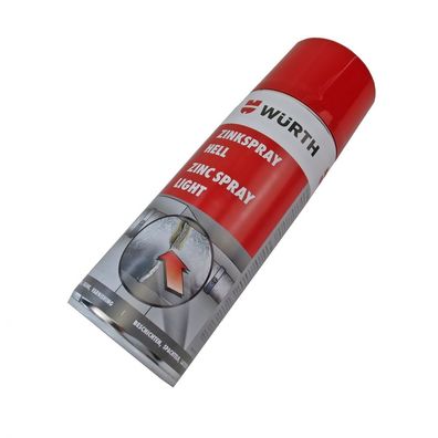 Würth Zinkspray hell 400ml Spraydose