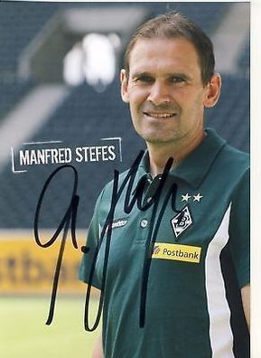 Manfred Stefes Bor. M´Gladbach 2010-11 Autogrammkarte + A 69017