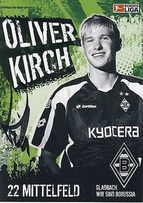Oliver Kirch Bor. M´Gladbach 2005-06 Autogrammkarte + A 68950