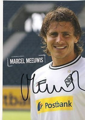 Marcel Meeuwis Bor. M´Gladbach 2010-11 Autogrammkarte + A 69018