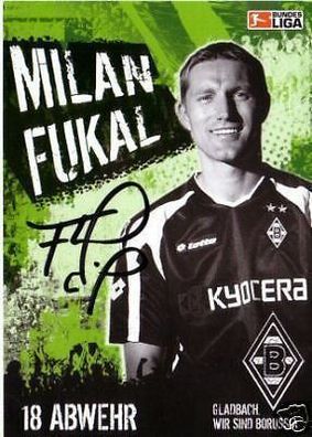 Milan Fukal Bor. M`Gladbach 2005-06 Autogrammkarte + A 68948