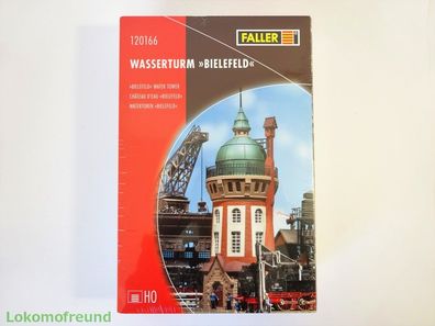 Faller H0 120166, Wasserturm Bielefeld, neu, OVP