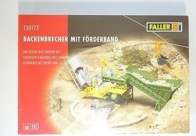 Faller H0 130173, Backenbrecher mit Förderband, neu, OVP