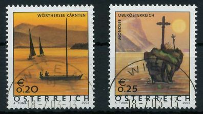 Österreich DS Ferienland Nr 2438-2439 gestempelt X227A16