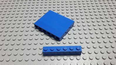 Lego 5 Basic Steine 1x6 blau 3009 Set 391 6927 483 5986