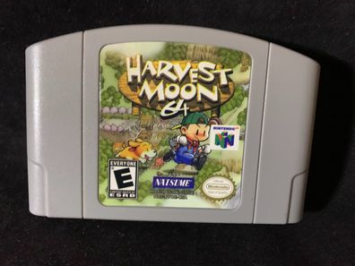 Nintendo 64 n64 Snes Spiel Harvest Moon 64 Modul Neu Us Version