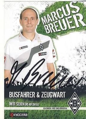 Markus Breuer Bor. M´Gladbach 2007-08 Autogrammkarte + A 69082