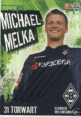 Michael Melka Bor. M´Gladbach 2006-07 Autogrammkarte + A 68971