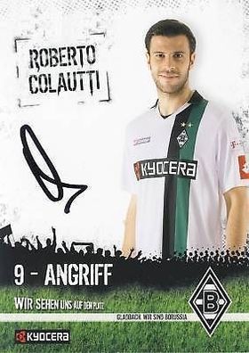 Roberto Colautti Bor. M´Gladbach 2008/09 Autogrammkarte + A 69064