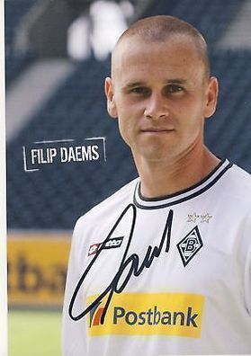 Filip Daems Bor. M´Gladbach 2010-11 Autogrammkarte + A 69010