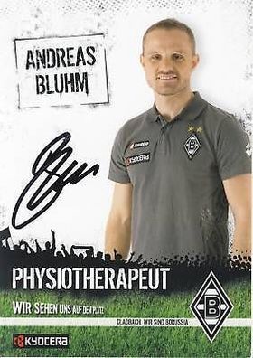 Andreas Bluhm Bor. M´Gladbach 2008/09 Autogrammkarte + + A 69046