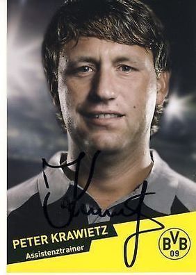 Peter Krawietz Bor. Dortmund 2010-11 Autogrammkarte + + A 69111