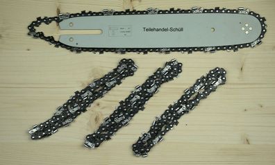 Schwert  Sägeketten Halbmeißel für Stihl 020AV 020T MS200T 35cm 3//8P 50TG 1,3mm