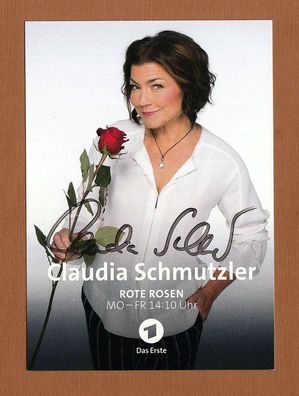 Claudia Schmutzler ( Rote Rosen ) - persönlich signiert