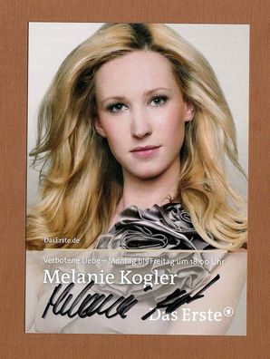 Melanie Kogler - (Verbotene Liebe) - persönlich signiert (2)