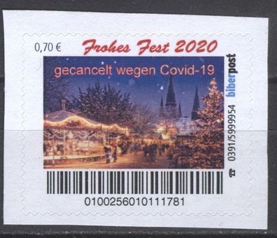 biber post Frohes Fest 2020 (Weihnachtsmarkt) gecancelt wegen Covid-19 (70) h1005