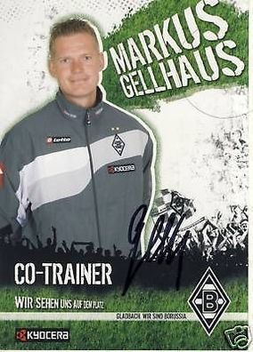 Markus Gellhaus Bor. M´Gladbach 2007-08 Autogrammkarte + A 69083