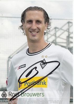 Roel Brouwers Borussia Mönchengladbach 2011-12 Autogrammkarte + A 68998