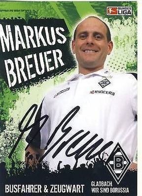 Markus Breuer Bor. M´Gladbach 2006-07 Autogrammkarte + A 68968
