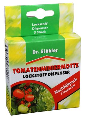 DR. Stähler Tomatenminiermotte Lockstoff, 3 Dispenser