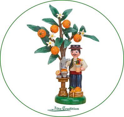 Hubrig Jahresfigur 2021 Orange inkl Zertifikat 13 cm