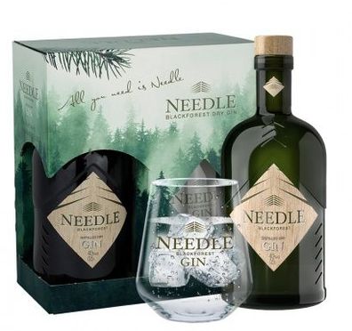 Needle Black Forest Dry Gin incl. Cocktailglas