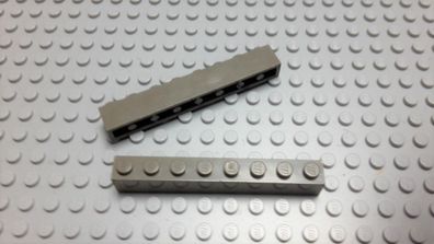 Lego 2 Basic Steine 1x8x1 Altdunkelgrau 3008 Set 5955 4512 6332 4708