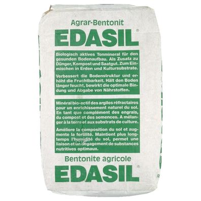 Oscorna Edasil Agrar-Bentonit 25 kg Zusatz zu Dünger, Kompost und Saatgut