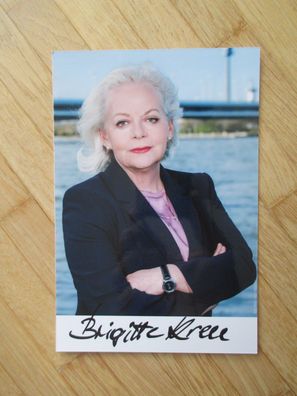 SOKO Wien Schauspielerin Brigitte Kren - handsigniertes Autogramm!