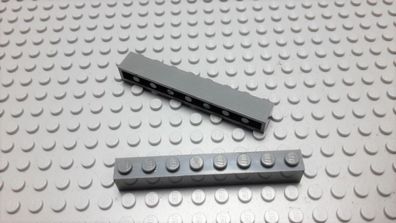Lego 2 Basic Steine 1x8 hoch neudunkelgrau 3008 Set 7751 8163 587 10132