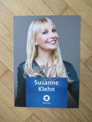 MDR Das Erste Brisant Fernsehmoderatorin Susanne Klehn - handsigniertes Autogramm!!!