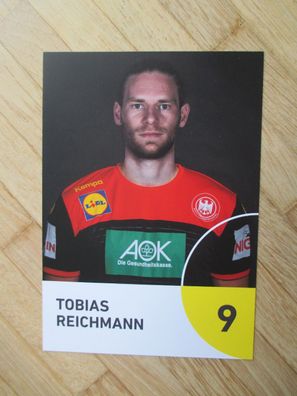 DHB Handball Nationalmannschaft Tobias Reichmann - Autogramm!!!