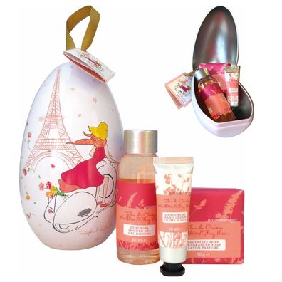 Easter No. 4 Bade-Pflegeset Osterei von Raphael Rosalee Cosmetics Kirschblüte
