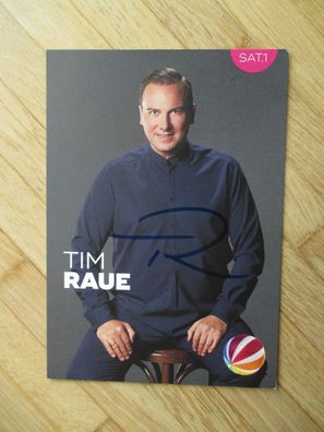 Sat1 Sternekoch Tim Raue - handsigniertes Autogramm!!!