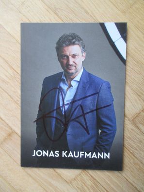 Klassik Star Jonas Kaufmann - handsigniertes Autogramm!!