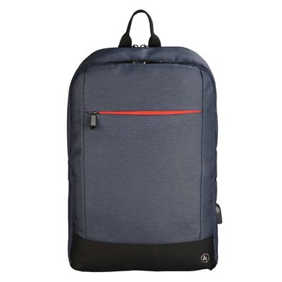 Hama Notebook Rucksack/ Tasche mit USB Lade Port bis 40 cm (15,6), Blau Neu