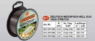 WFT Zielfischschnur Weißfisch