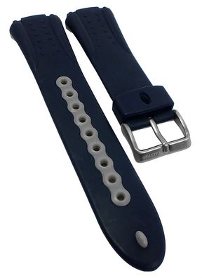 Calypso Herren Uhrenarmband blau/ grau Kunststoff Spezial Anstoß K5525/5