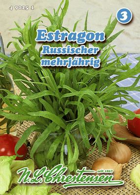 Estragon russischer mehrjährig Samen Saatgut Kräuter Chrestensen Gewürz