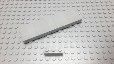 Lego 10 Basic Steine 1x3x1 Neuhellgrau 3622 Set 5525 5891 10255 8018
