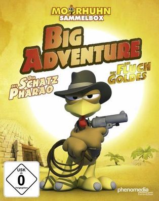 Moorhuhn Big Adventure - Der Schatz des Pharao & Der Fluch des Goldes - 2 Spiele