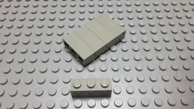 Lego 9 Basic Steine 1x3 hoch althellgrau 3622 Set 4482 7134 6086 7823 6900