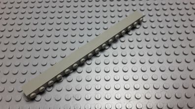 Lego 1 Basic Stein 1x16 hoch althellgrau 2465 Set 6490 6086 5571 10030