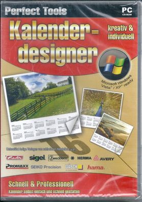 UIG: Kalenderdesigner kreativ + individuell PC CD-ROM für Windows 2000/ XP/ Vista