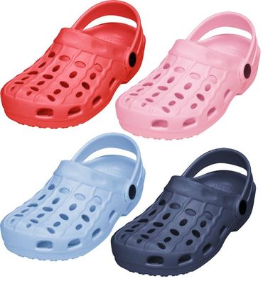 Playshoes Badesandalen Eva Kinder Clogs Hellblau