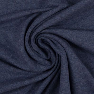 Vanessa-melange, Jersey Baumwolle uni meliert, verschiedene Farben, VE 0,25 m